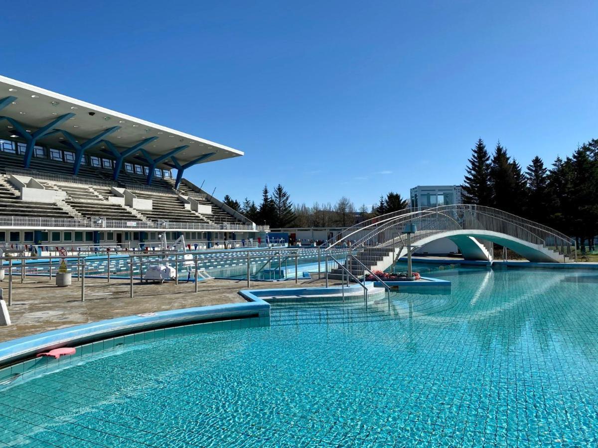 Lara Studio In Laugardalur Valley, Reykjavik Central Park And Botanical Garden, Private Entrance, Free Private Parking On Side المظهر الخارجي الصورة